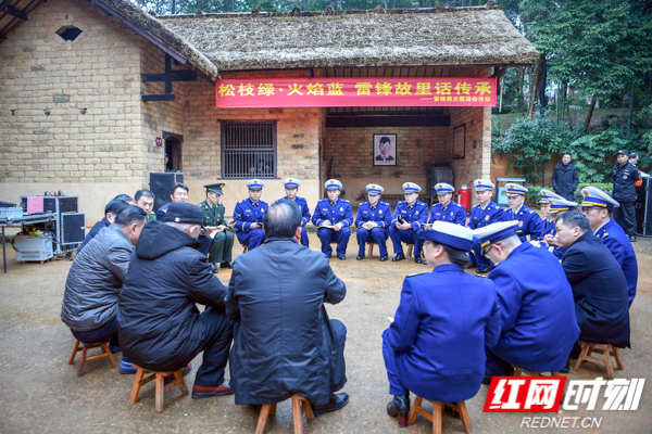 湖南長沙:雷鋒故里話傳承 望城消防舉行主題班會活動(dòng)